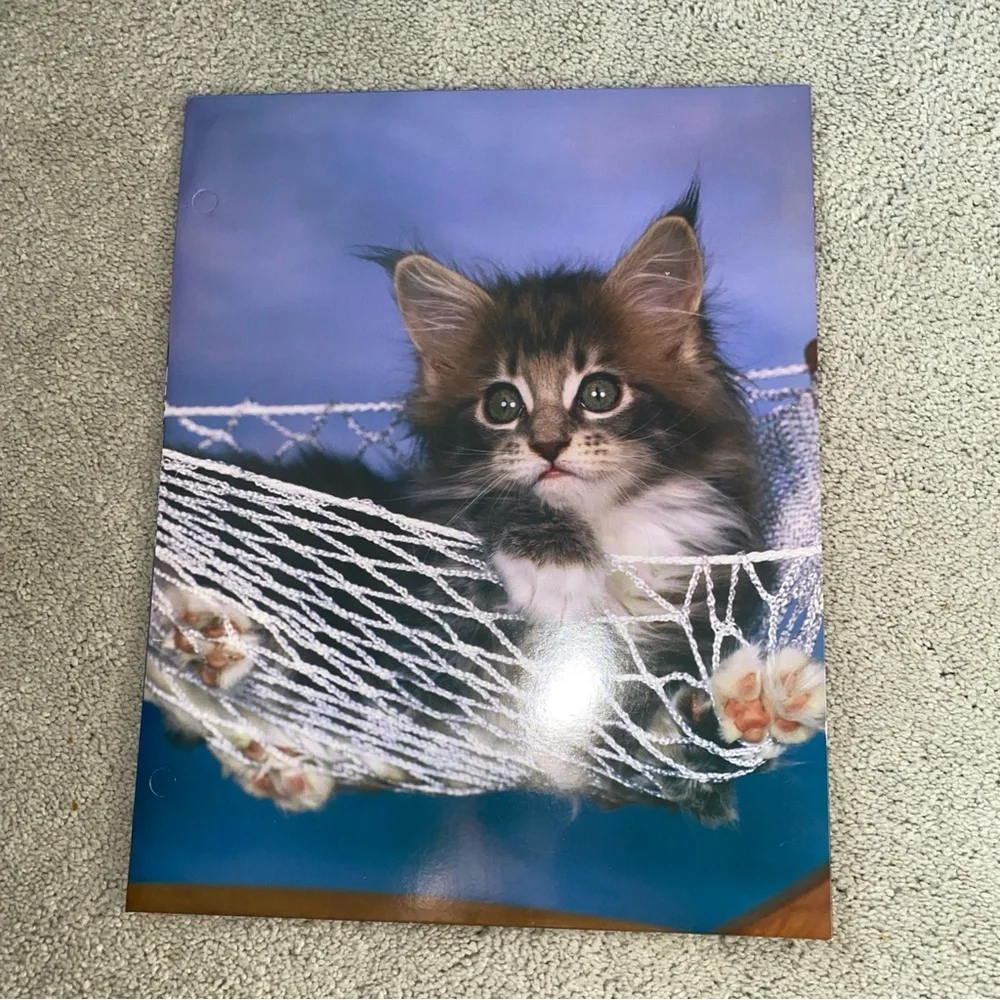 Ron Kimball‎ Photography Mead Portfolio Folder 2003 Vintage Purrs & Grrrs Cat